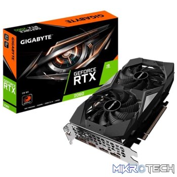 Gigabyte GeForce RTX 2060 D6 6G Graphics Card
