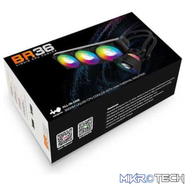 In-win BR36 rgb 360mm CPU Water Cooling - Image 5