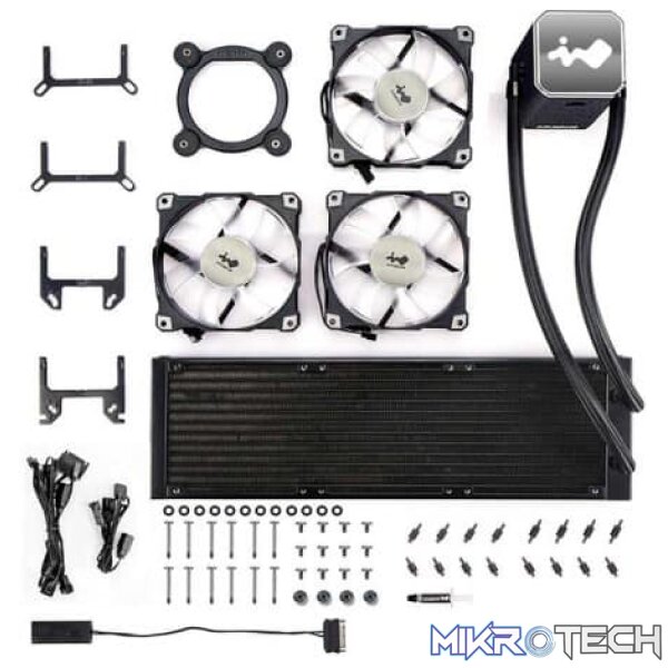 In-win SR36 Pro rgb 360mm CPU Water Cooling with one-click controller - Image 3