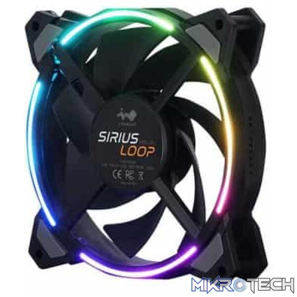 Inwin ASL120 Sirius Loop RGB Case Fan - 120x120x25mm - Image 6