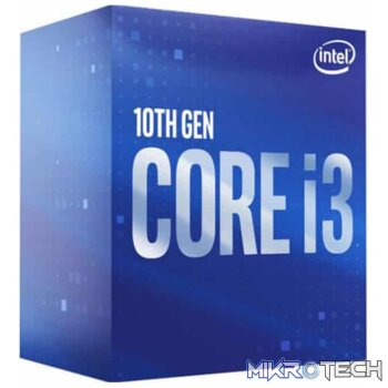 Intel Core i3-10300 Quad Core CPU with HyperThreading