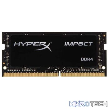 Kingston HyperX IMPACT 16GB (1 x 16GB) DDR4 DRAM 3200MHz CL20 1.2V HX432S20IB2/16 SO-DIMM Memory Module
