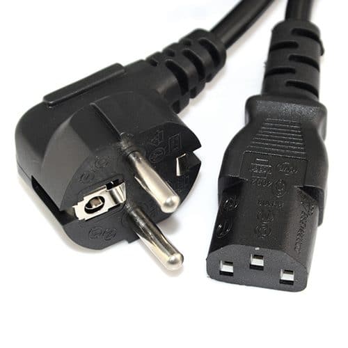 Standard 2Pin Single Power Cable 1.8m  Components