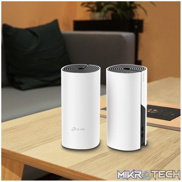 TP-Link Deco M4 AC1200 Whole-Home Mesh Wi-Fi System (2 Pack) - Image 3