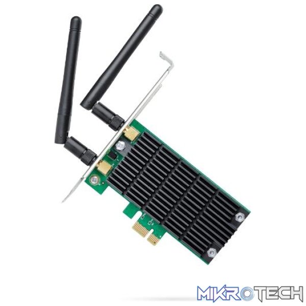 195099_IMG1 TP-Link Archer T4E AC1200 Wireless Dual Band PCI Express Adapter - Image 1