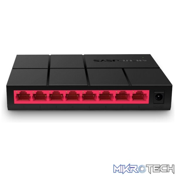 197573_IMG1 Mercusys 8-port 10/100/1000 Gigabit mini Desktop Switch - Image 1