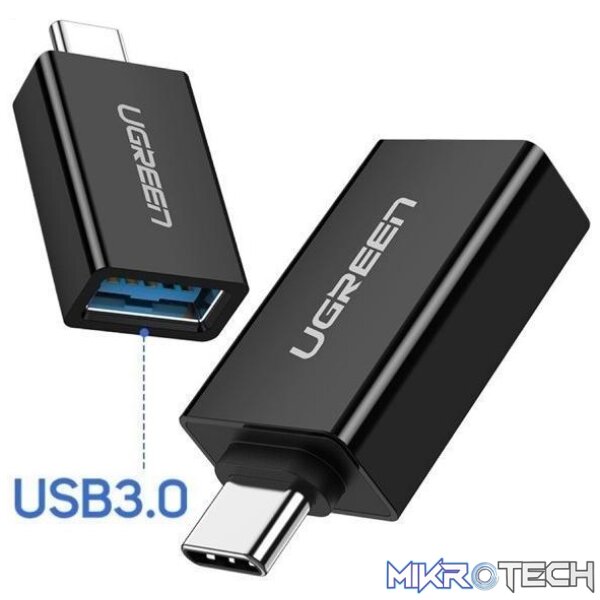 Ugreen 20808 USB 3.0A female to USB Type-C male adaptor - Image 2