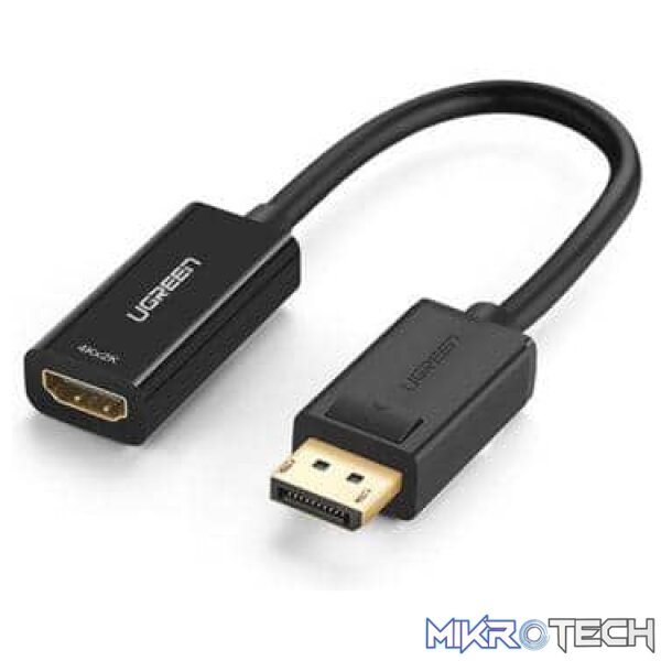 Ugreen 40362 DisplayPort male to HDMI female adaptor - 1080p - Image 4