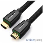 Ugreen 40408 HDMI 2.0 braided 18Gbps male / male cable - 1m