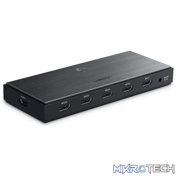 199585_IMG1 Ugreen 50710 HDMI 2.0 splitter box - 1x HDMI in / 5x HDMI out - Image 1