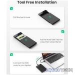 Ugreen 50743 2.5" SATA USB 3.0 Hard Drive enclosure - Image 2