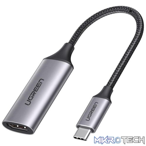 199597_IMG1 Ugreen 70444 USB Type-C to HDMI 2.0 female adaptor - 4k/1440p - Image 1
