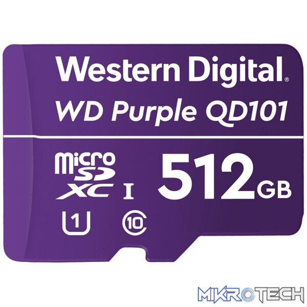 Western Digital WD Purple 512GB MicroSDXC card - Image 2