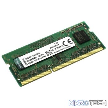KINGSTON VALUERAM 4GB DDR3L-1600 SODIMM