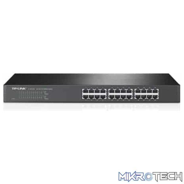 TP-Link 10/100Mbps 24 Port Ethernet Switch - Image 2