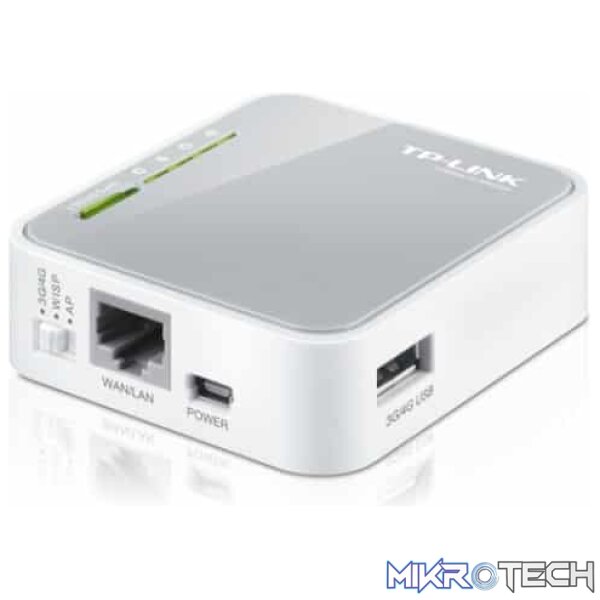 TP-Link 150Mbps Portable 3G Wireless N Router (3G/4G dongle required for 3G/4G) - Image 5