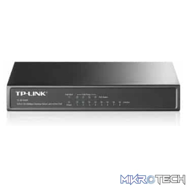 TP-LINK 8-Port 10/100Mbps Desktop Switch with 4-Port PoE TP-LINK 8-Port 10/100Mbps Desktop Switch with 4-Port PoE