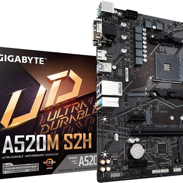 Gigabyte A520M S2H A520 Chipset AMD Ryzen AM4 Socket Motherboard