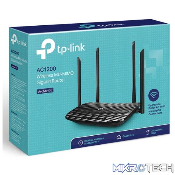 net-archer-c6_1 TP-Link AC1200 Wireless MU-MIMO Gigabit Router - Image 1