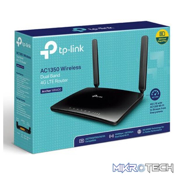tl-mr400_1 TP-Link AC1350 Wireless Dual Band 4G LTE Router - Image 1