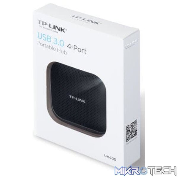 tl-uh400_1 TP-Link UH400 USB 3.0 4-port portable hub - Image 1