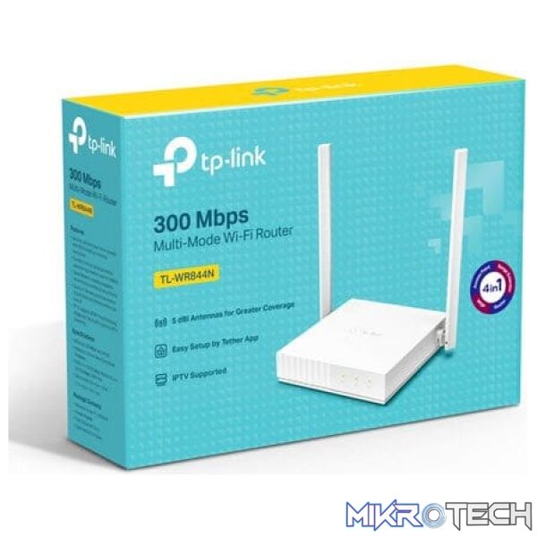tl-wr844n_1 TP-Link TL-WR844N 300 Mbps Multi-Mode Wi-Fi Router - Image 1