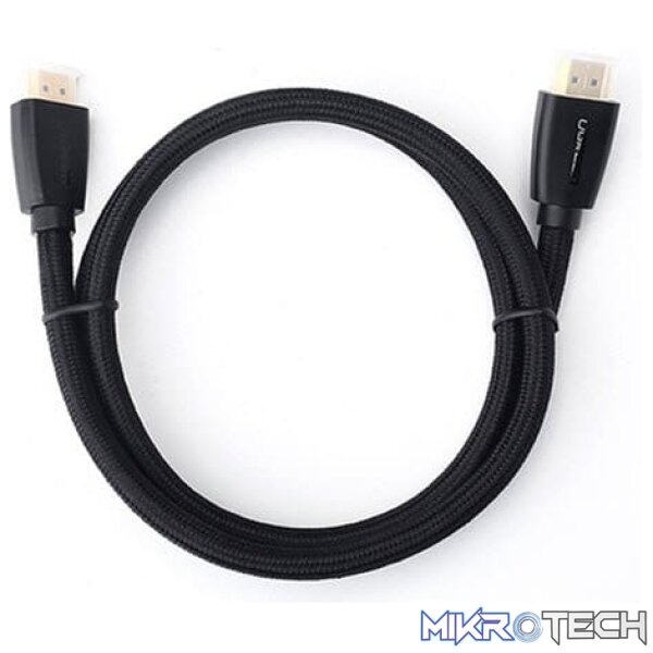 ug-40414_1 UGreen 10m HDMI 2.0 Braided 18gbps Male/male Cable - Image 1