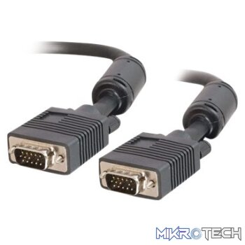 Dell - VGA Cable (Male)/(Male) - Black - 1m