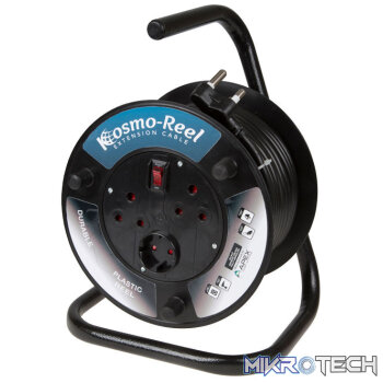 20M 10A Extension Cord on Open Plastic Reel