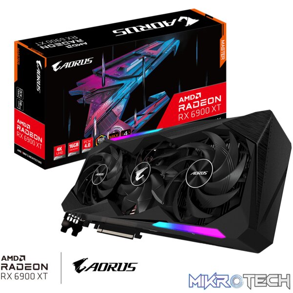 4a00b7_0ce7dc29ad664243a516867170ee4f80mv2 Gigabyte RX-6900XT Aorus Master 16Gb GDDR6 256bit Graphics Card - Image 1