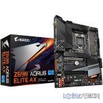 Gigabyte Z590 Aorus Elite AX Z590 Express Chipset Gen 10 / 11 LGA 1200 ATX Motherboard with WiFi