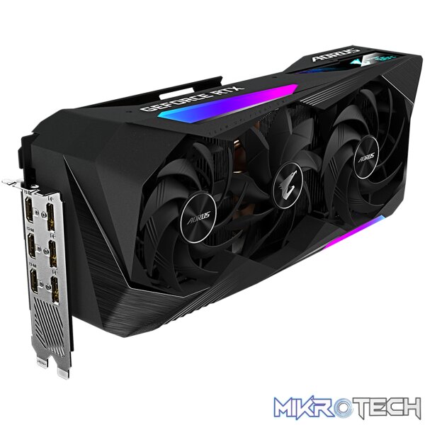 Gigabyte Aorus GeForce RTX 3070 Ti Master 8GB GDDR6X 256-bit Graphics Card - Image 4