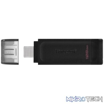 128GB USB-C 3.2 Gen 1 DataTraveler 70