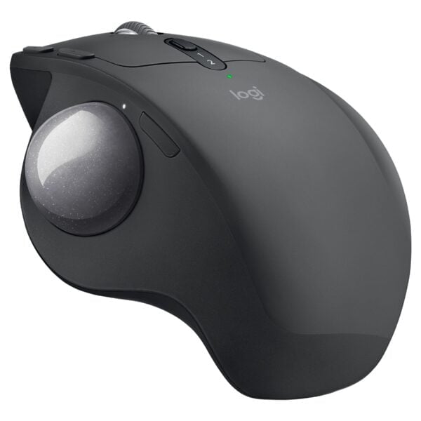 Logitech Wireless Mouse  MX ERGO  Trackball A new standard of comfort and precision Advanced tracking and precision mode button Precision scroll wheel with tilt Effortless Multi-Computer Workflow 2-Year Limited Hardware Warranty