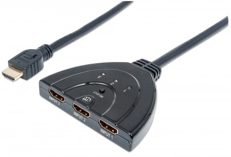 Manhattan 3-Port HDMI Switch HDMI 1.3