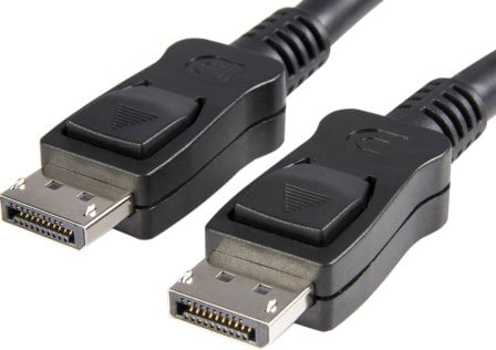 Manhattan DisplayPort Monitor Cable-DisplayPort 20-pin Male to DisplayPort 20-pin Male-2.0 metre-Black