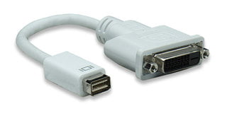 Manhattan Mini DVI 32P to DVI 25F Cable-Easily connects a mini-DVI source with DVI-D cable