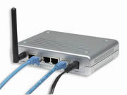 Intellinet Wireless Super G Router:108 Mbps Router with built in 4-Port Fast Ethernet LAN switch and Firewall