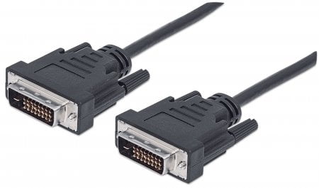 Manhattan Digital Video Cable  DVI-D Dual Link Male to DVI-D Dual Link Male
