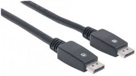 Manhattan 4K @60Hz DisplayPort Monitor Cable - DisplayPort Male to DisplayPort Male