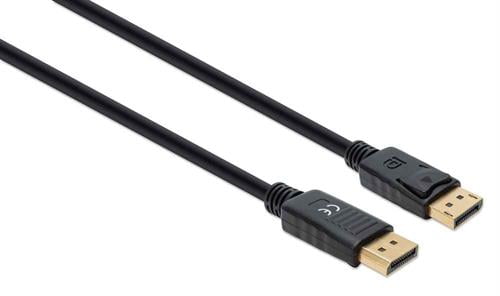 Manhattan 8K @ 60Hz DisplayPort 1.4 Cable -DisplayPort Male to Male
