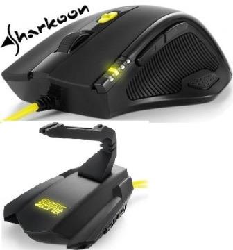 Sharkoon SHARK ZONE M51 Gaming Laser Mouse And Sharkoon SHARK ZONE MB10 Gaming Bungee Hub Bundle-