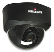 Intellinet NFD30 Network Dome Camera MPEG4 + Motion-JPEG Dual Mode PoE Audio - Excellent image quality with 30 fps full-motion video in all resolutions Progressive-scan image sensor with OmniPixel2 technology Supports image resolutions up to 640 x 480 (VGA) Audio support