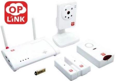 Oplink Connected C1S3 Triple Shield Wireless Security System Wireless Security & Monitoring and Surveillance Solution-includes:1 x OPU2120