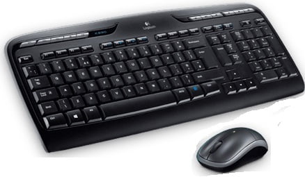 Logitech MK330 Cordless (Wireless Keyboard + 1200dpi Mouse)