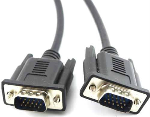 UniQue SVGA Monitor Cable- HD15 Pin Male to HD15 Pin Male VGA Cable 5 Metre Length