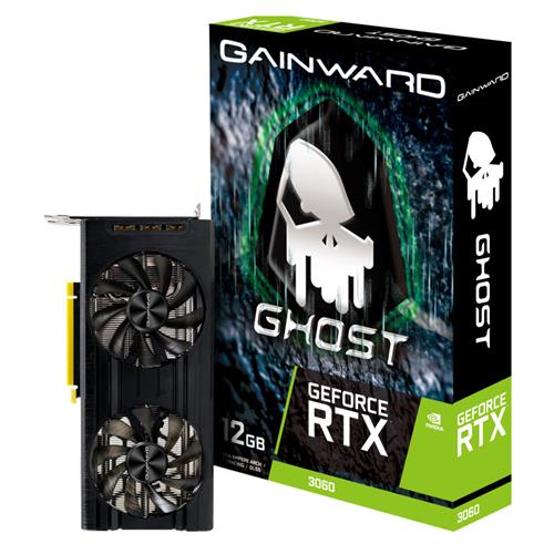 Gainward Nvidia GeForce RTX 3060 Ghost 12G Graphics Card - 12GB GDDR6 192bit Memory
