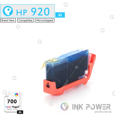 InkPower Generic HP 920XL Cyan Inkjet Print Cartridge