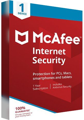 Mcafee 1-Year Free Internet Security OEM