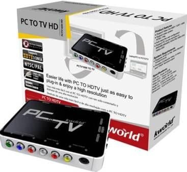 Kworld PC to TV Converter:Support video system NTSC / PAL